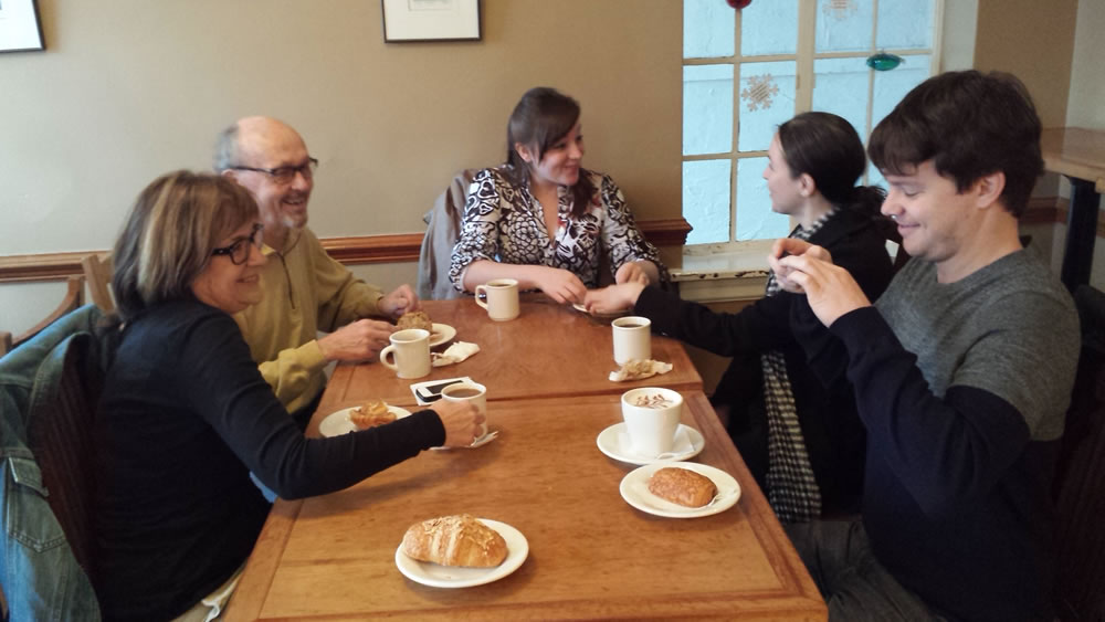 Coffee crawlers